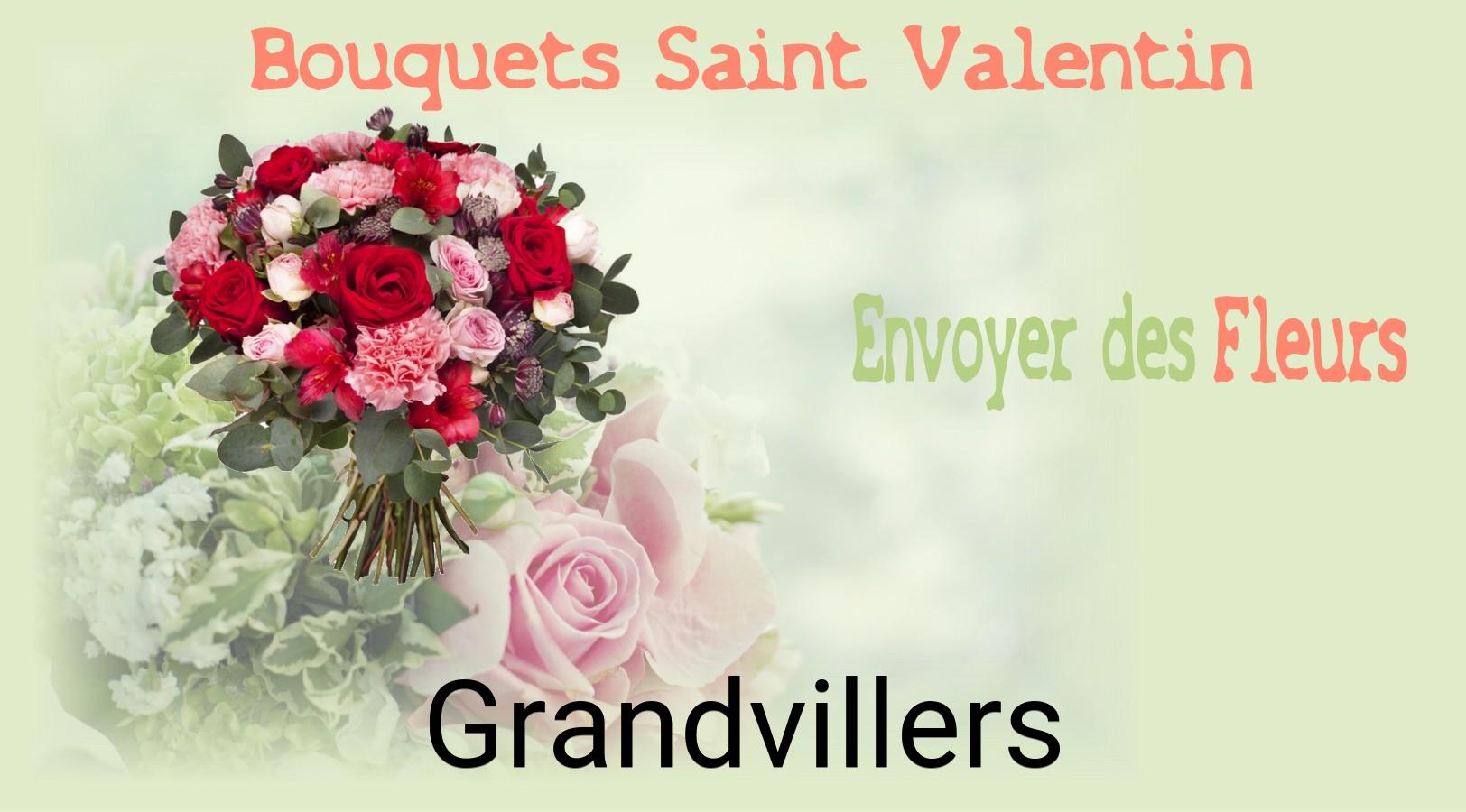 Roses de Saint-Valentin livrées à Grandvillers